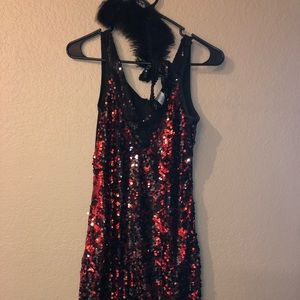 Flapper girl halloween costume